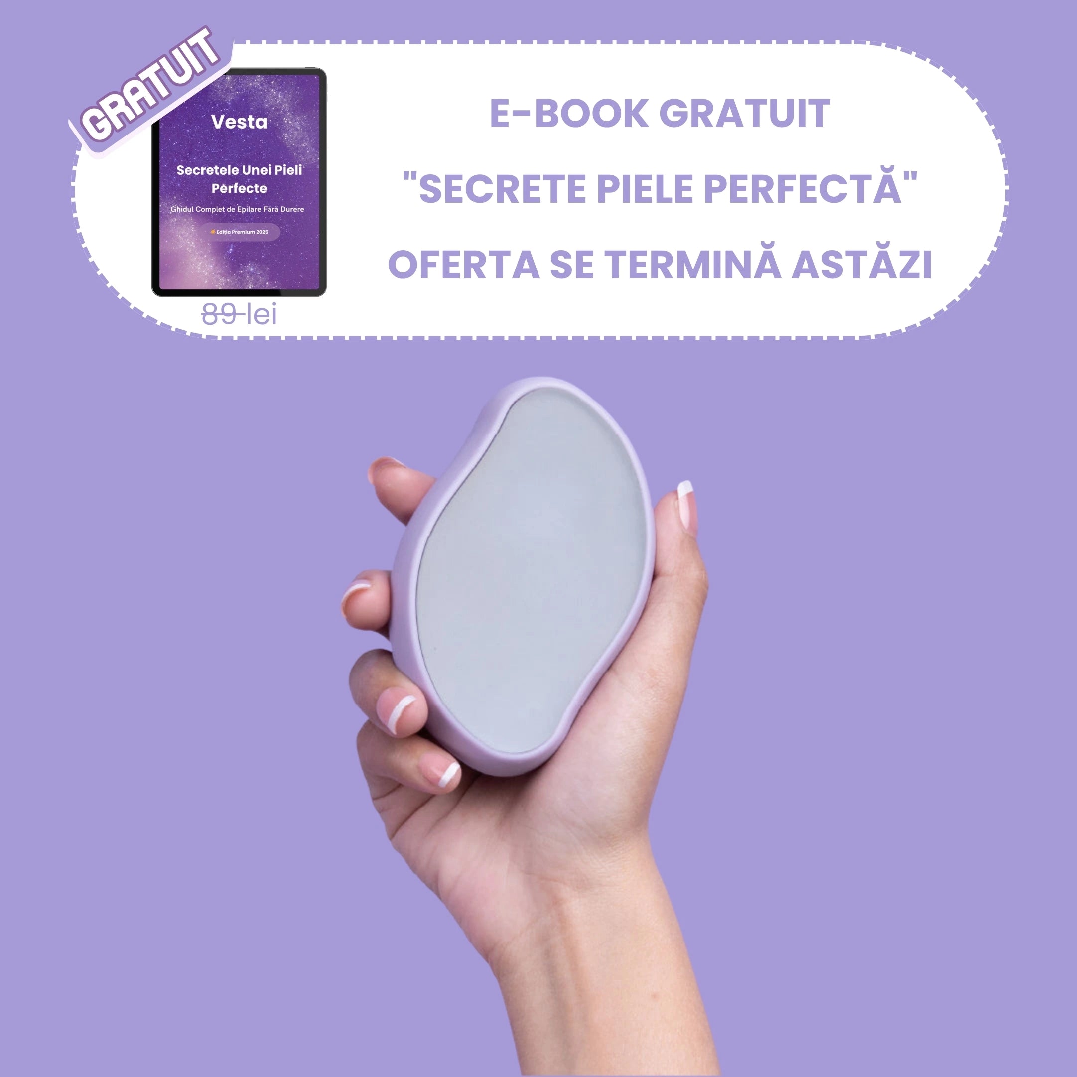 Vesta Crystal Hair Eraser