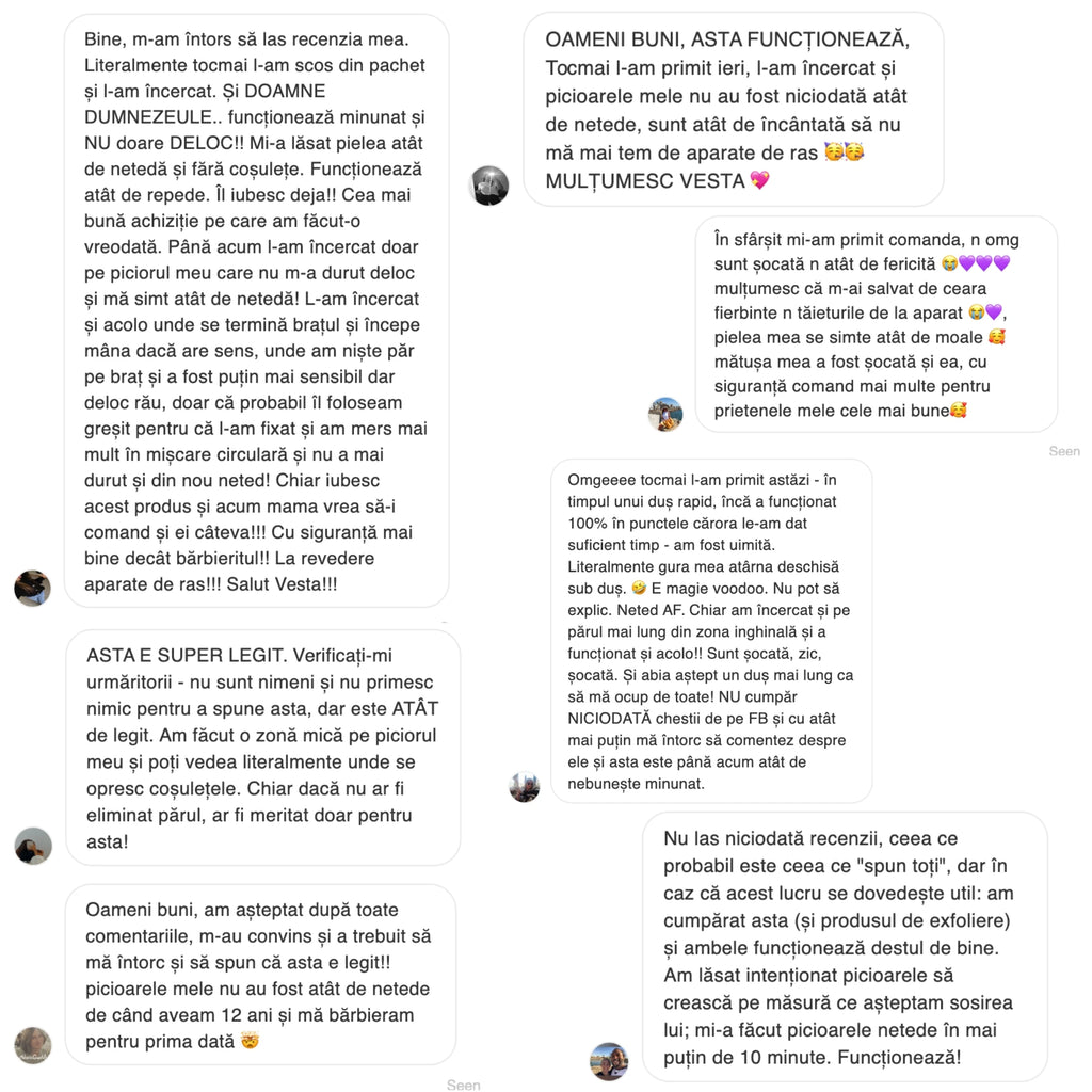 Vesta Crystal Hair Eraser