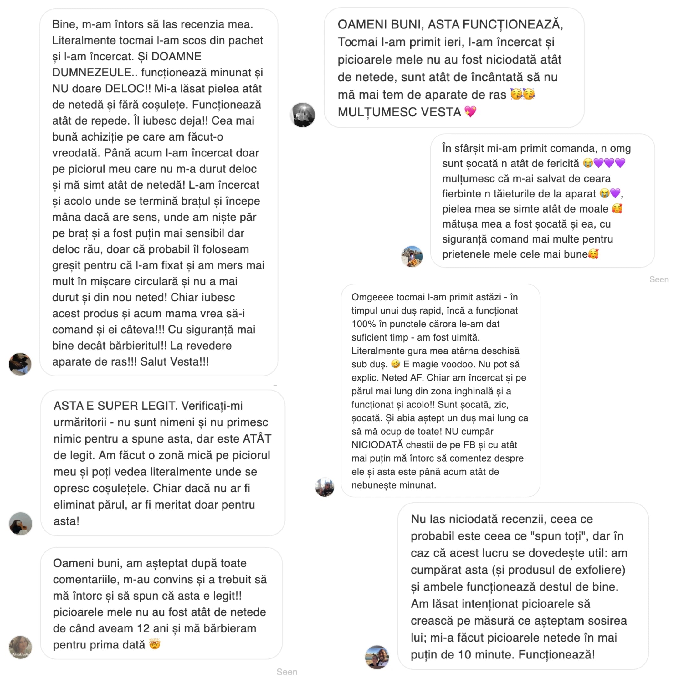 Vesta Crystal Hair Eraser